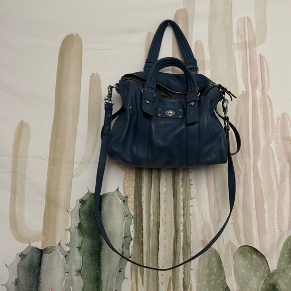 marc by marc jacobs blue leather purse - Picture 3 of 8